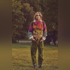 ‼️ISO Free People flocked moxie jeans‼️